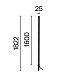 Ландшафтный светильник Outdoor Pole O440FL-L24GF3K - фото