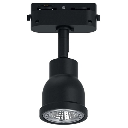 Светильник Feron AL199 трековый однофазный на шинопровод под лампу GU10, черный - фото