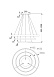 Подвесной светильник Maytoni Rim MOD058PL-L100B4K - фото