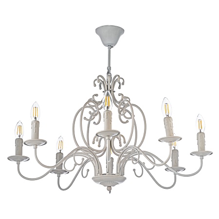 Подвесная люстра Arti Lampadari Amaro E 1.1.8 W - фото