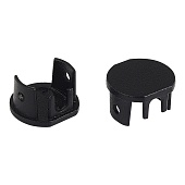 Торцевая заглушка (2 шт) ST-Luce Черный ST070.409.14