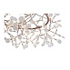 Люстра подвесная ST-Luce Медный/Белый LED 135*0,3W 3500K SL379.203.135 - фото