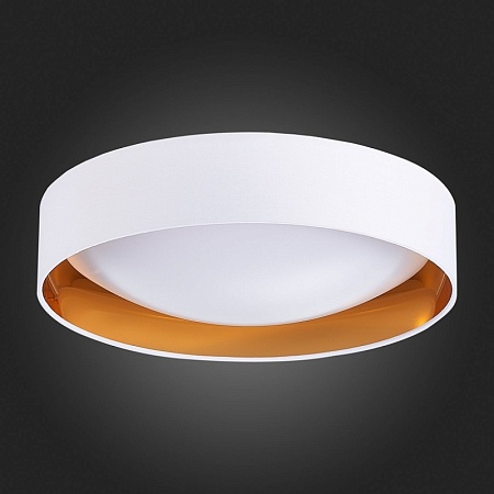 Светильник потолочный Белый, Золотистый/Белый LED 1*24W 4000K SLE201122-01 - фото