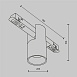 Трековая система Technical магнитная для натяжного потолка чёрная 150x150 TS-P-150-TR122-4-7W-DS-B