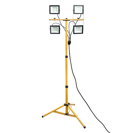 Светодиодный прожектор Feron LL-506 на штативе IP65 4*50W 6400K - фото