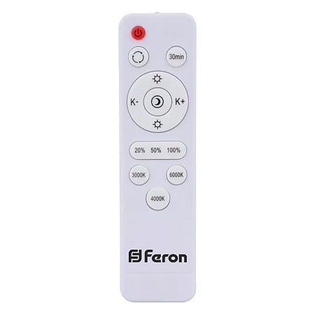 Светодиодный управляемый светильник накладной Feron AL5930 тарелка 72W 3000К-6500K - фото