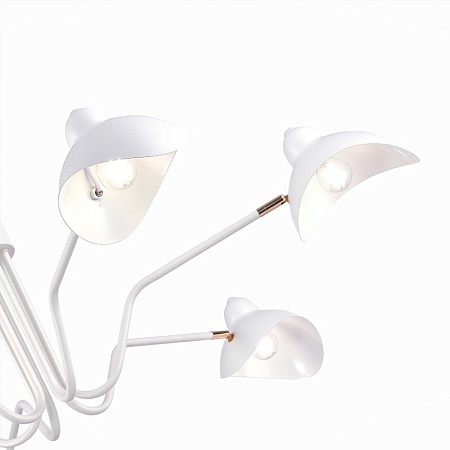 Люстра подвесная ST-Luce Белый/Белый E14 6*60W SL1801.513.06 - фото