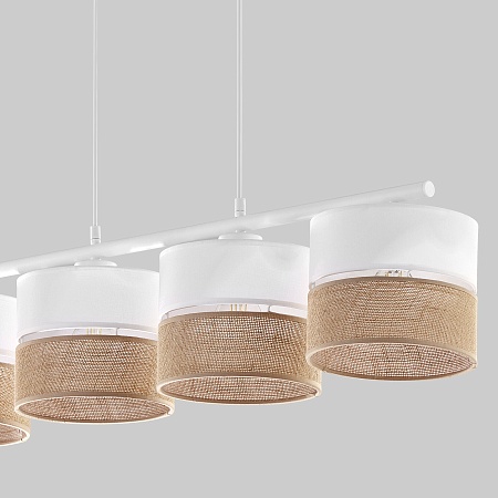 Подвесной светильник TK Lighting 6576 Linobianco - фото