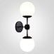 Бра Modo 2 Globes Black And White Glass Imperiumloft 84941-22 - фото