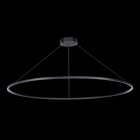 Cветильник подвесной SMART ST-Luce Черный/Белый LED 1*72W 2800-6500K ST605.403.72 - фото