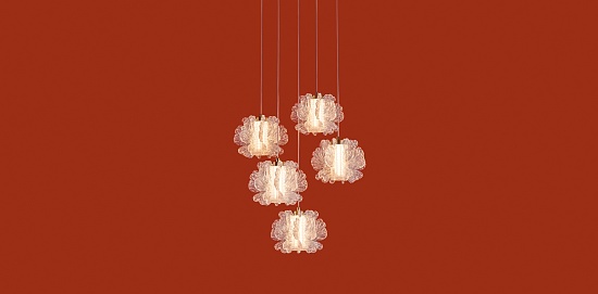 Подвесной светильник Freya FR5579PL-L40BS - фото