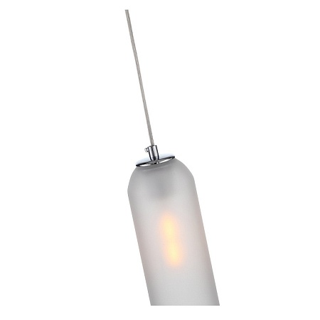 Светильник подвесной ST-Luce Хром/Белый E27 1*60W SL1145.153.01 - фото