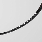 Slim Magnetic Трековый светильник для радиусного шинопровода 12W 4200K Intenso чёрный Ø 1200мм 85186/01 Elektrostandard