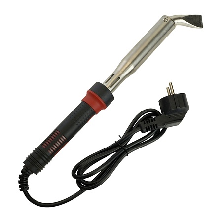 Паяльник с индикатором  200W, нихромовый нагреватель, долговечное жало, 230В, STEKKER  PLE301-200 - фото