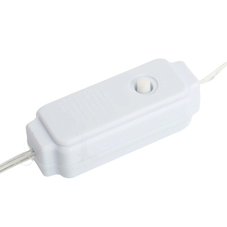 Светодиодная гирлянда Кластер (на проволоке) Feron CL584 линейная 400 LED 12м 2700К, c питанием от сети 230V, прозрачный шнур - фото