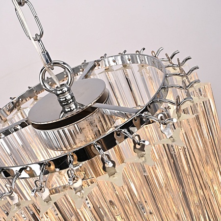 Люстра Odeon Chandelier Glass Clear Imperiumloft 75294-22 - фото