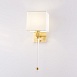 Бра Regina Andrew Crystal Sconce Brass Imperiumloft 149048-22 - фото