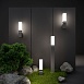 Ландшафтный светодиодный светильник Серый IP54 1537 TECHNO LED Elektrostandard - фото