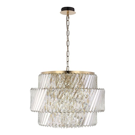 Светильник подвесной ST-Luce латунь/прозрачный E14 12*40W SL6138.303.12 - фото