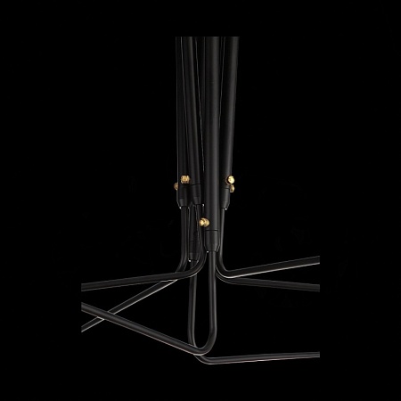 Люстра потолочная ST-Luce Черный/Черный, Белый E27 6*60W SL305.402.06 - фото