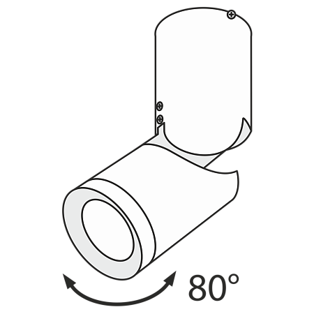 Потолочный светильник Technical Tube C019CW-01W - фото