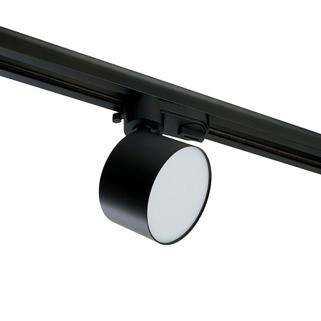 Светодиодный светильник Feron AL138 трековый однофазный на шинопровод 12W 4000K 110 градусов черный - фото