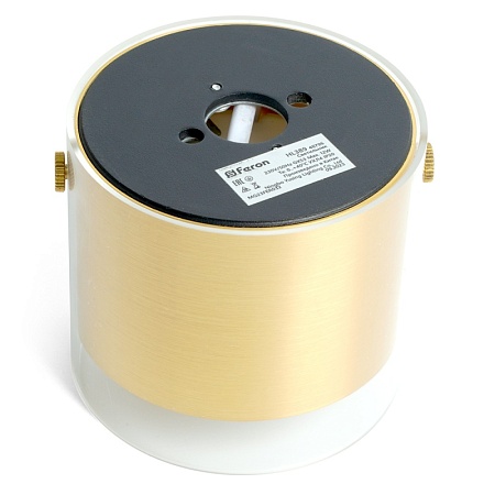 Светильник потолочный Feron HL389 Barrel LUMINA GX53 12W 230V, золото - фото