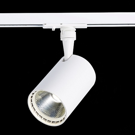 Св-к трек. Белый LED 1*20W 4000K 1 800Lm Ra≥90 36° IP20 L118xW78xH174 100-240V ST351.546.20.36 - фото