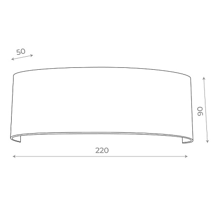 Светильник уличный настенный ST-Luce Белый кварцевый LED 8*1W 4000K SL089.501.08 - фото