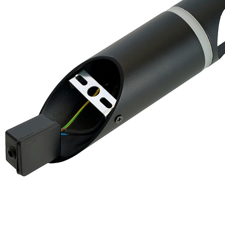 Светильник садово-парковый Feron DH1121, 15W, на стену вверх, GU10 230V, черный - фото