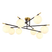 Потолочная люстра ARTE LAMP A2224PL-8BK