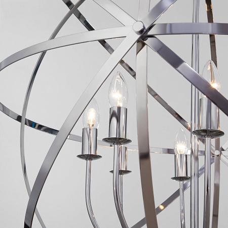 Подвесной светильник Eurosvet 60139/8 хром - фото