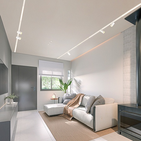 Светильник светодиодный Feron MGN300 трековый низковольтный 12W, 1080 Lm, 4000К, 30 градусов, белый серия LensLine - фото