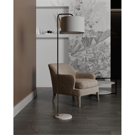 Торшер Arte Lamp RUPERT A5024PN-1PB - фото