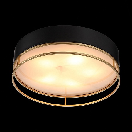Светильник потолочный ST-Luce Черный, Матовое золото/Белый E27 5*40W SL1127.432.05 - фото