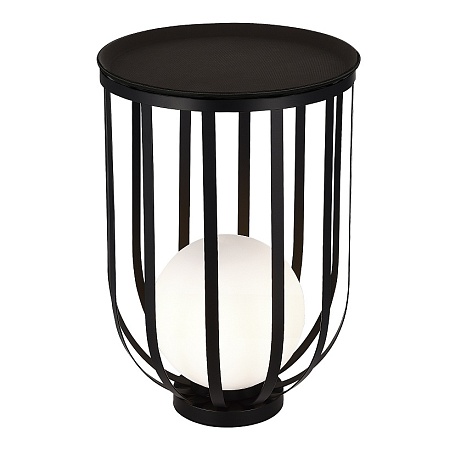 Светильник настольный ST-Luce Черный/Белый E27 1*60W SL6129.404.01 - фото