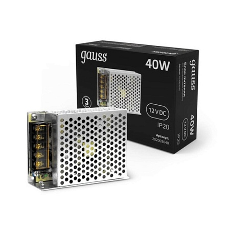 Светодиодная лампа GAUSS 202003040_GAUSS - фото