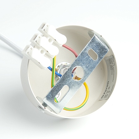 Светильник потолочный Feron ML1842 Barrel ECHO levitation MR16 35W, 230V, GU10, белый, с антибликовой сеточкой, на подвесе 1,7 м - фото
