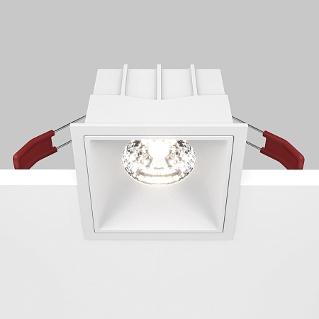 Встраиваемый светильник Technical Alfa LED DL043-01-15W4K-D-SQ-W - фото