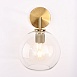 Бра Rh Utilitaire Globe Shade Single Sconce Brass Imperiumloft 123276-22 - фото