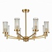 Люстра потолочная ST-Luce Латунь/Прозрачный E14 8*60W SL1233.302.08 - фото
