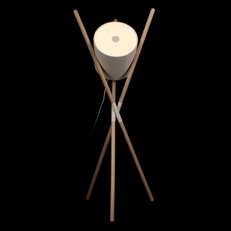 10245F White Торшер LOFT IT Bobbin - фото