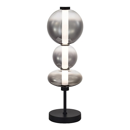 Прикроватная лампа ST-Luce Черный/Дымчато-Серый LED 1*18W 3000K SL6119.404.18 - фото