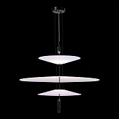 Люстра подвесная ST-Luce Черный/Белый LED 1*15W 3000K SL6101.423.01