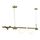 Светильник подвесной ST-Luce Латунь/Латунь LED 2+1*3+11W 4000K SL6118.303.03