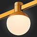 Магнитный трековый светильник FARM Золотистый LED 1*5W 3000K 89Lm Ra90 120 IP20 D75xH10 ST815.206.05 - фото