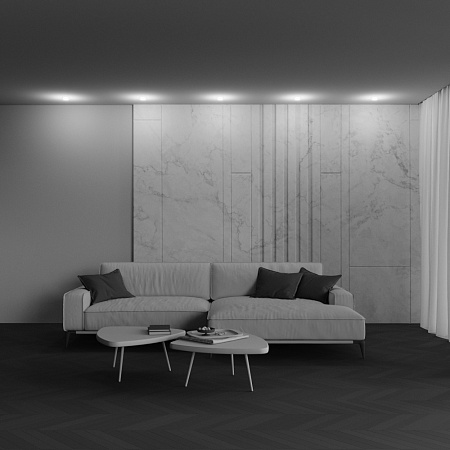 Встраиваемый светильник Technical Nude DL065-12W4K-TRS-W - фото