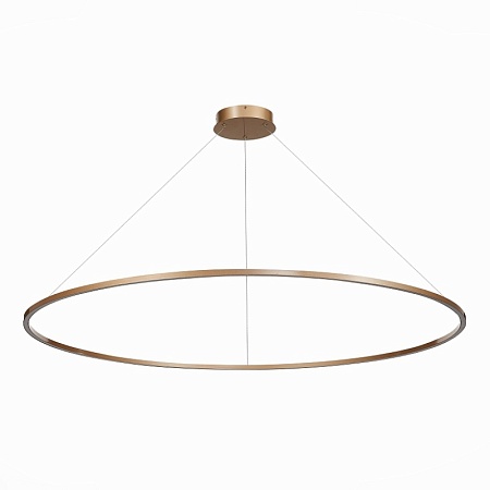 Cветильник подвесной SMART ST-Luce Золотистый/Белый LED 1*72W 2800-6500K ST605.203.72 - фото