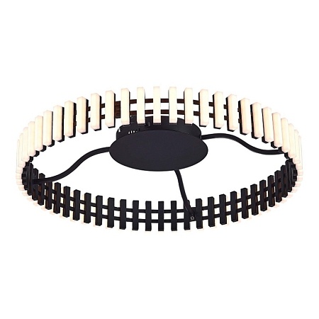 Люстра потолочная ST-Luce Черный/Белый LED 1*40W 3000K SL6203.402.40 - фото