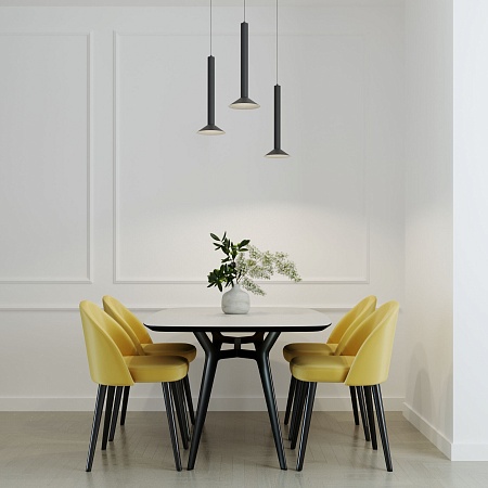 Светильник подвесной светодиодный Fest 7W 4000K графит 50315 LED Elektrostandard - фото